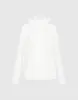Ruffle Lapel Shirt sold by Urban Revivo
