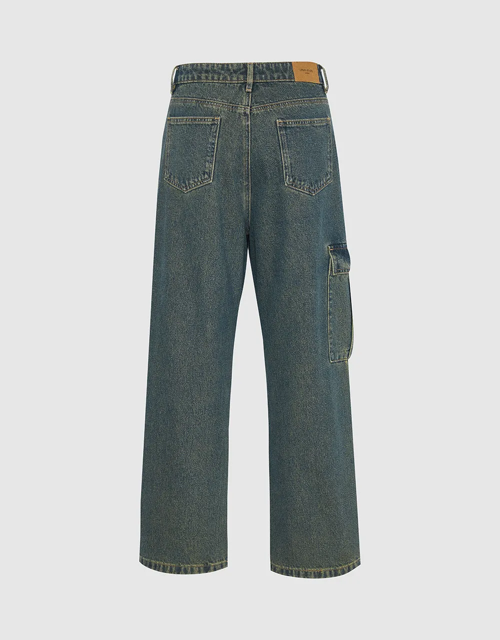 Straight Jeans With Pockets sold by Urban Revivo product image thumbnail 3