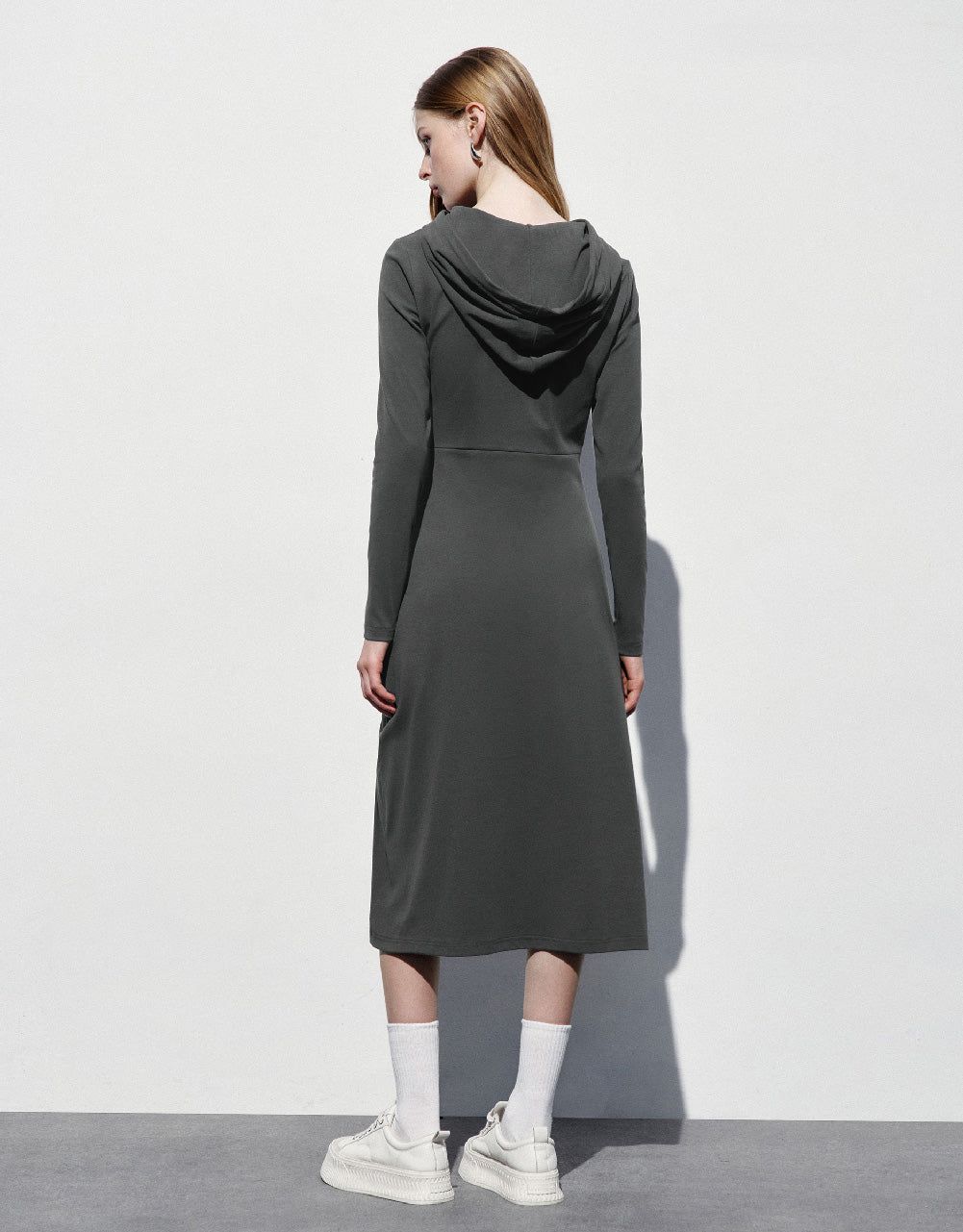 Hooded Skinny Dress sold by Urban Revivo product image thumbnail 4