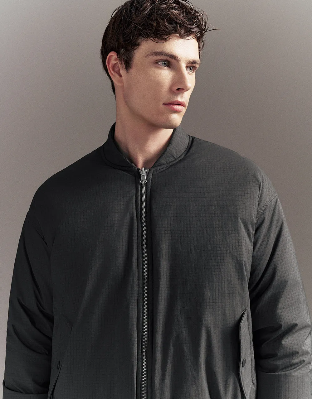 Zipper Front Down Jacket sold by Urban Revivo product image thumbnail 5
