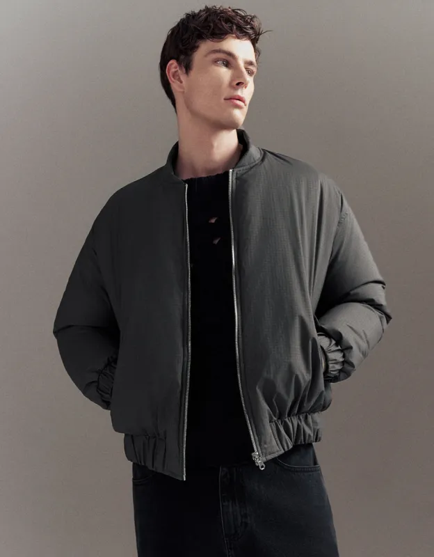 Zipper Front Down Jacket sold by Urban Revivo