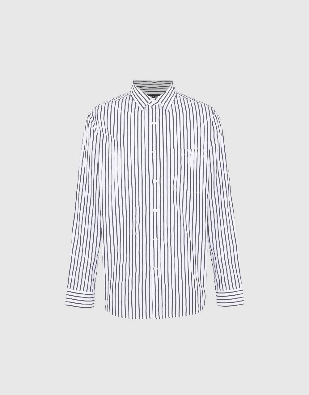 Button Up Striped Shirt sold by Urban Revivo product image thumbnail 5