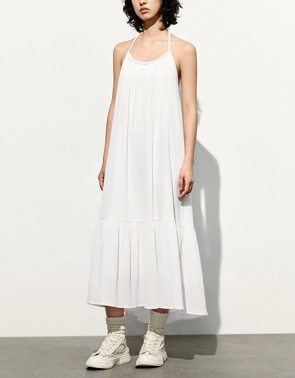 U Neck A-Line Cami Dress sold by Urban Revivo product image thumbnail 2