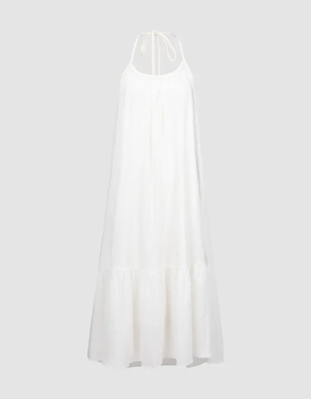 U Neck A-Line Cami Dress sold by Urban Revivo