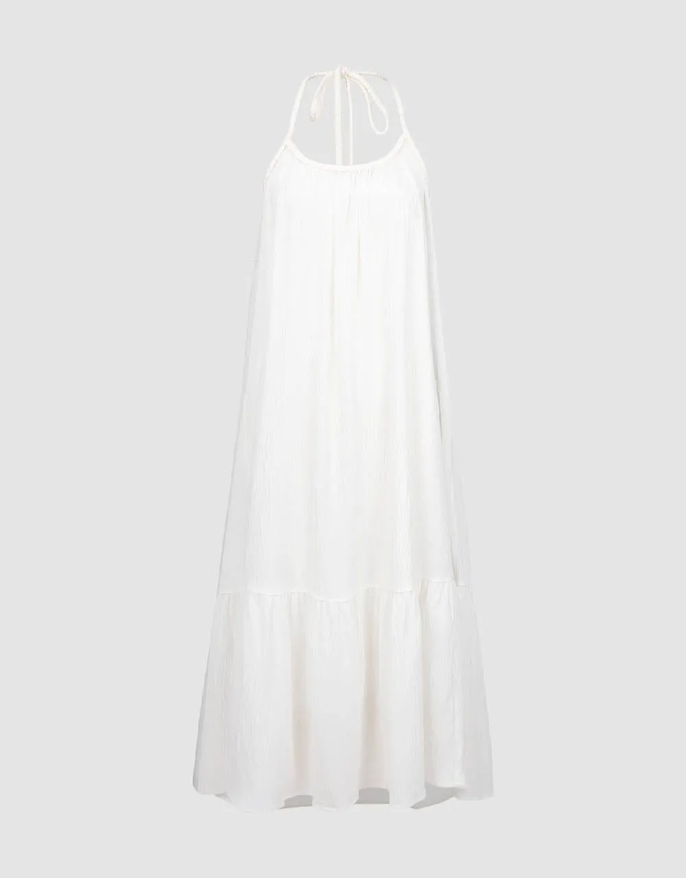 U Neck A-Line Cami Dress sold by Urban Revivo