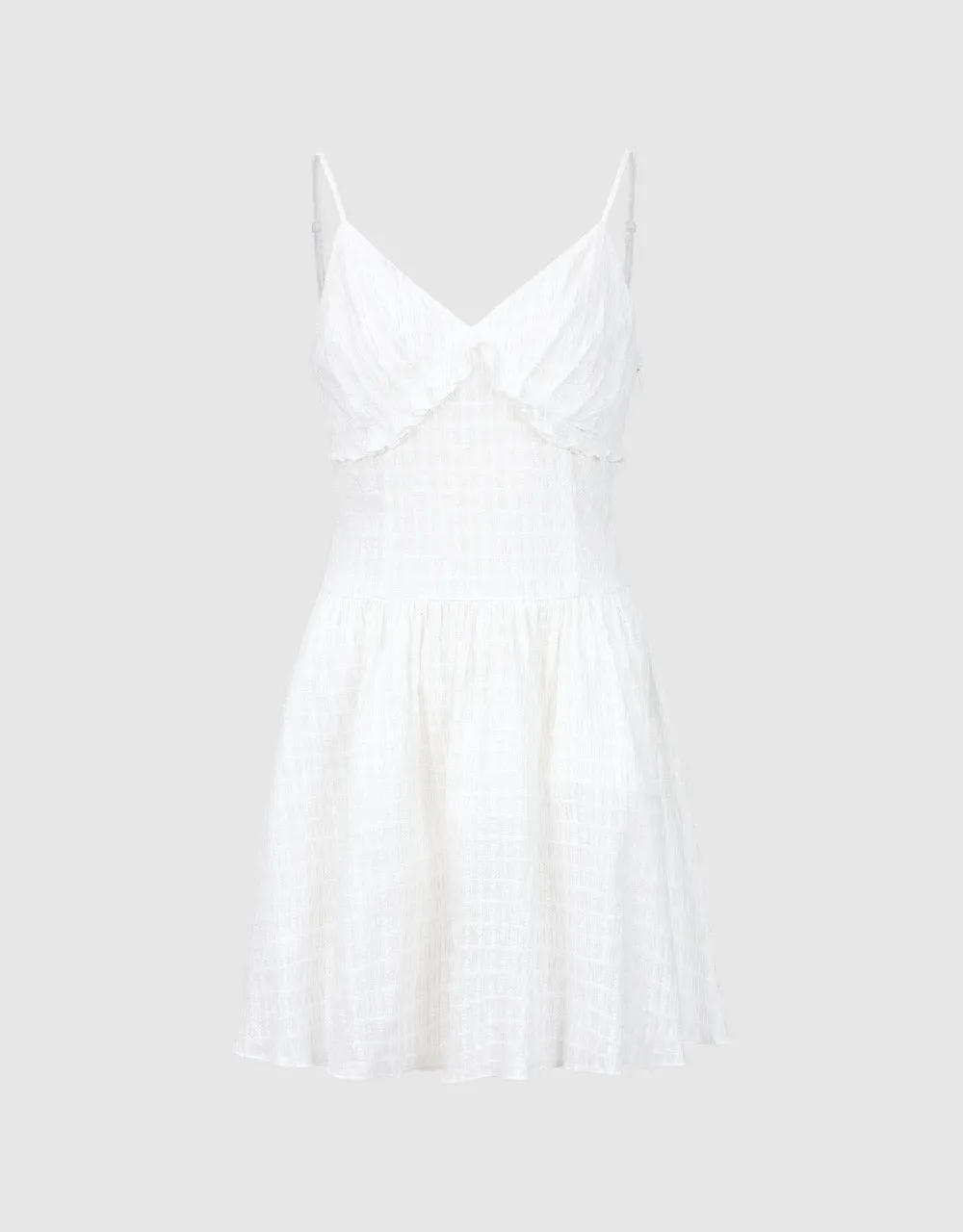 V-Neck A-Line Cami Dress sold by Urban Revivo