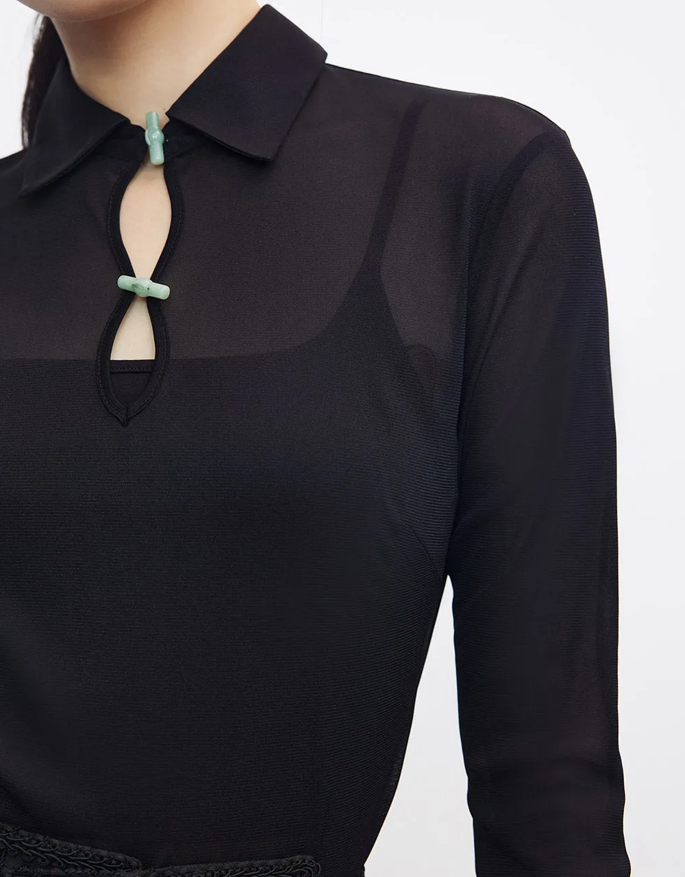 Cut Out Long Sleeve T-Shirt sold by Urban Revivo product image thumbnail 3