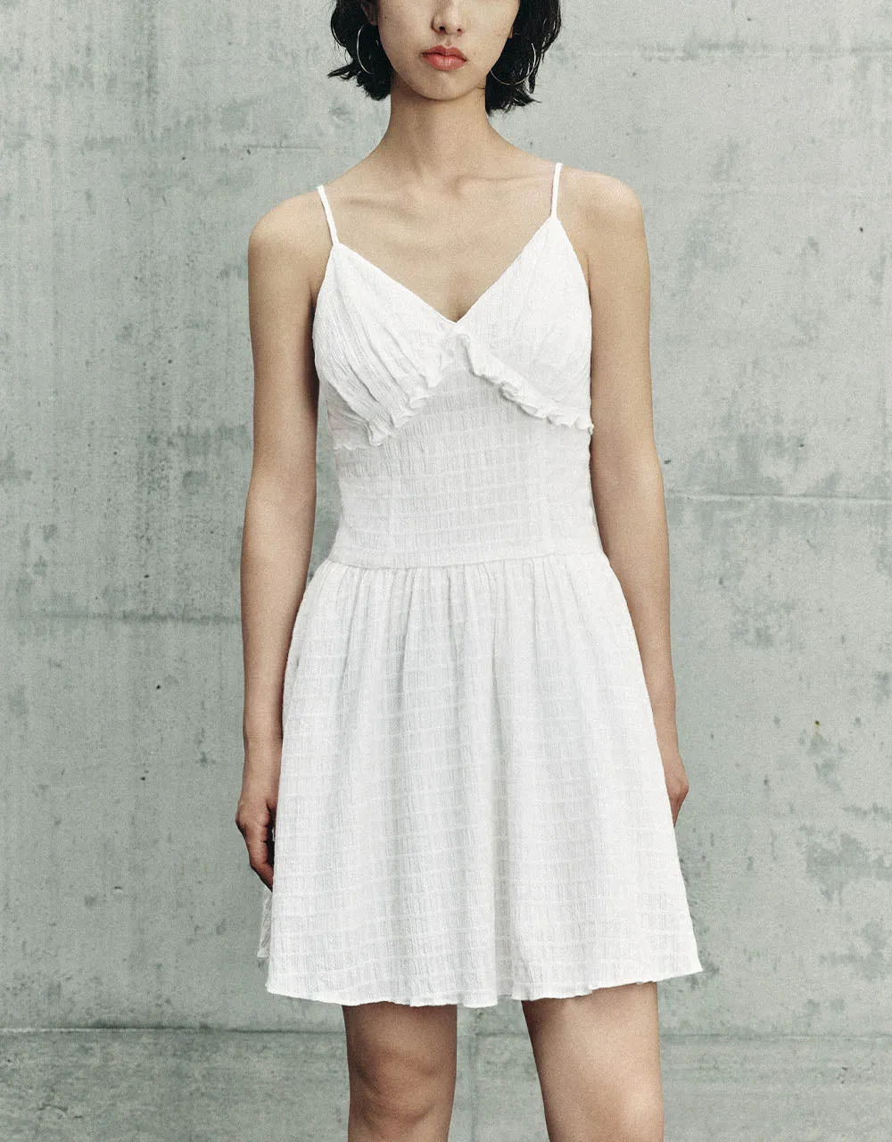 V-Neck A-Line Cami Dress sold by Urban Revivo product image thumbnail 2