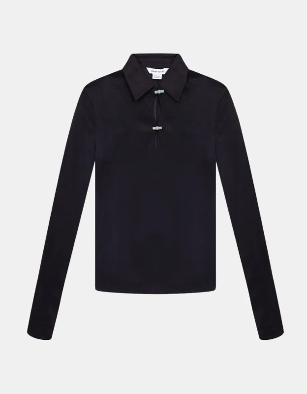 Cut Out Long Sleeve T-Shirt sold by Urban Revivo