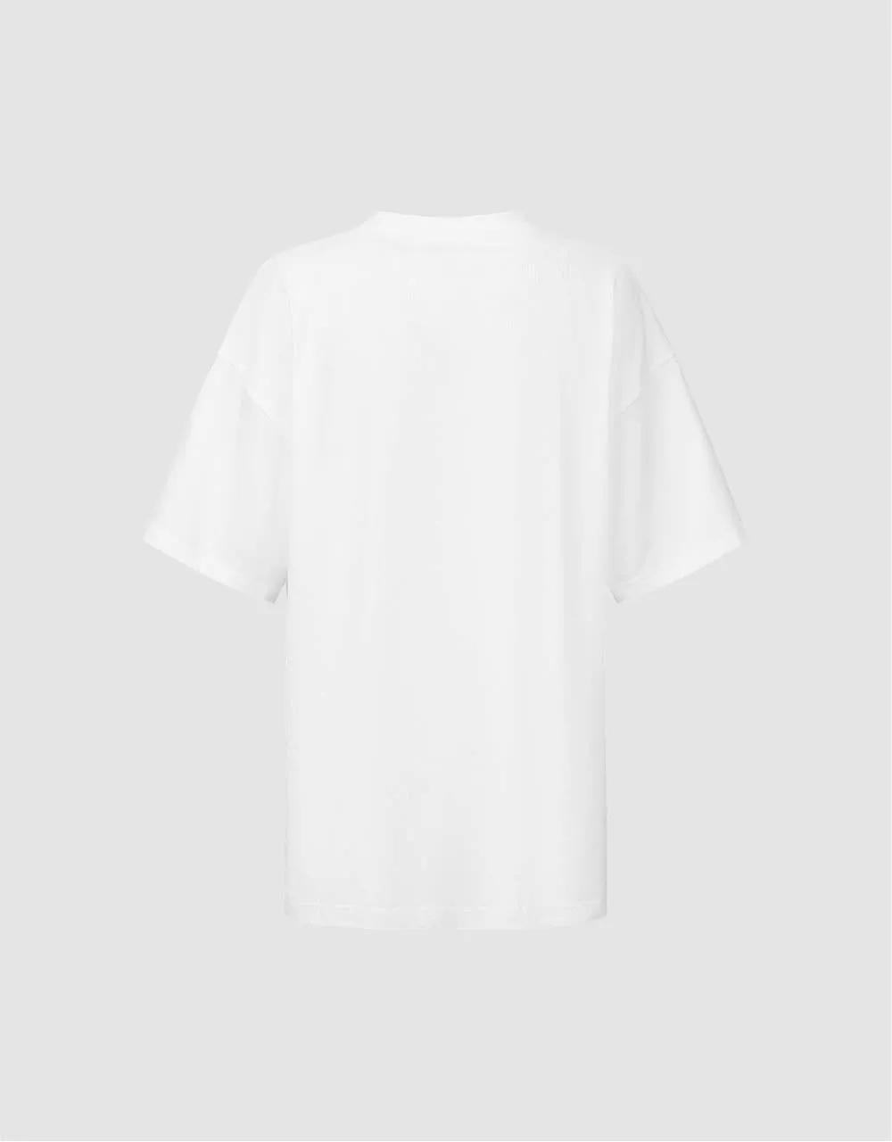 Necklace Decor Crew Neck Loose T-Shirt sold by Urban Revivo product image thumbnail 5