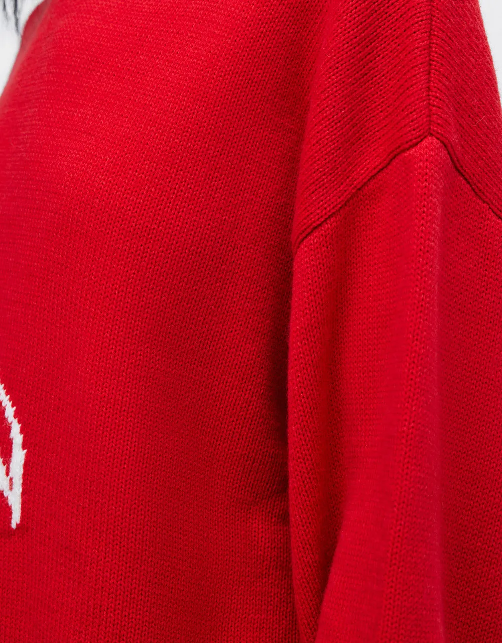 Crew Neck Holiday Sweater sold by Urban Revivo product image thumbnail 3