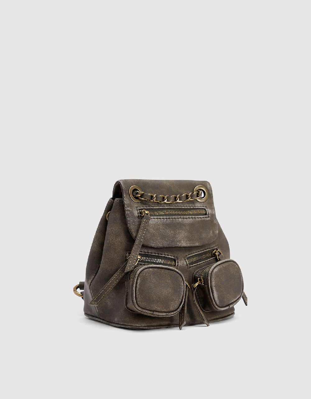 Vintage Effect Backpack sold by Urban Revivo product image thumbnail 2