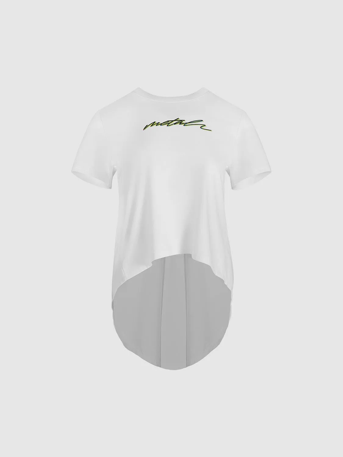 Printed Crew Neck Straight T-Shirt sold by Urban Revivo product image thumbnail 2