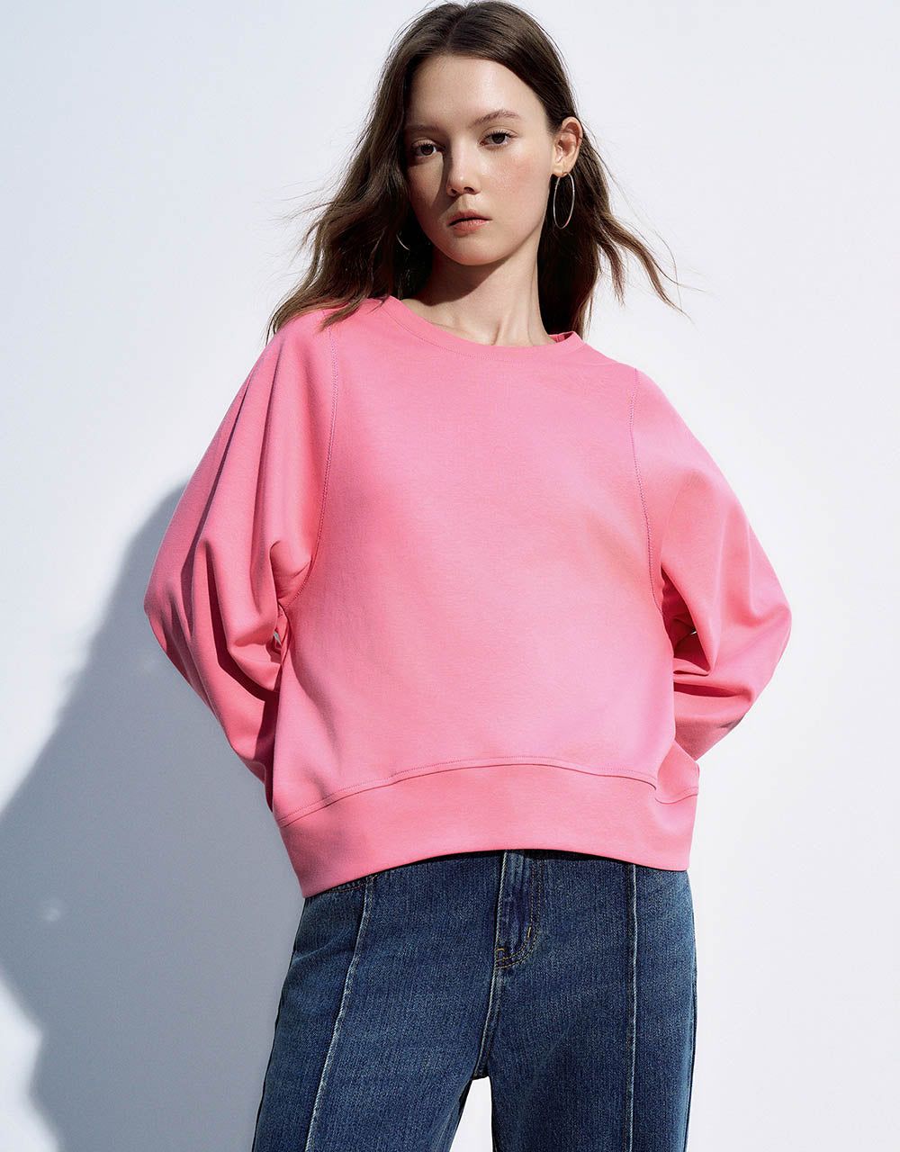 Crew Neck Straight T-Shirt sold by Urban Revivo