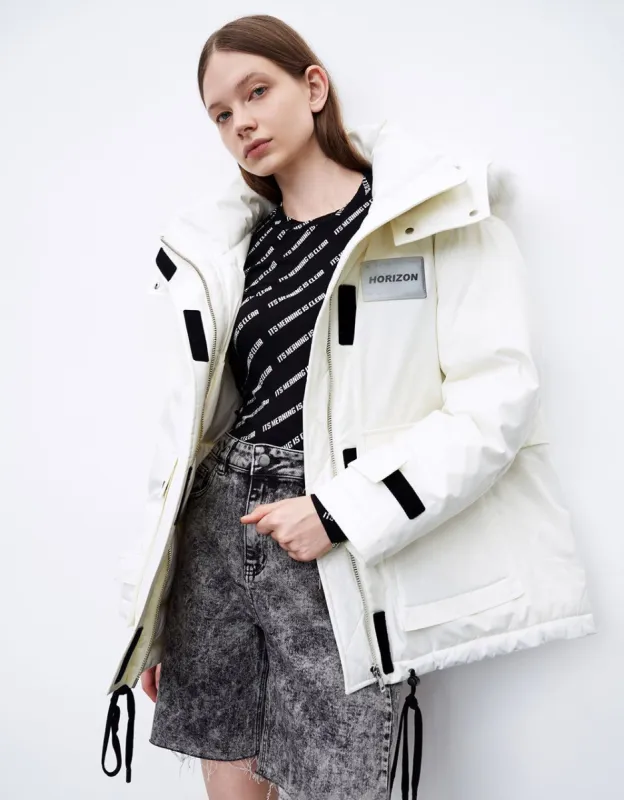 Stand Collar Down Jacket sold by Urban Revivo