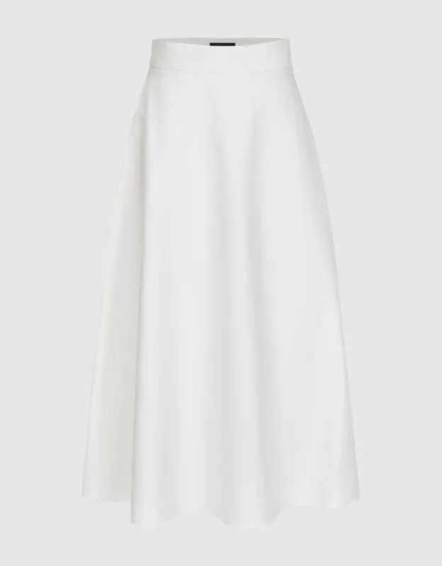 Midi A-Line Skirt sold by Urban Revivo