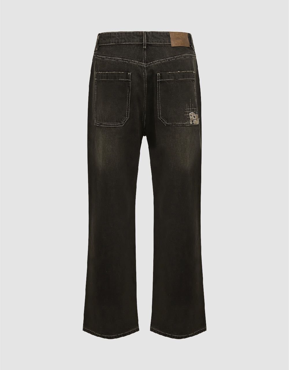 Ripped Straight Jeans sold by Urban Revivo product image thumbnail 2