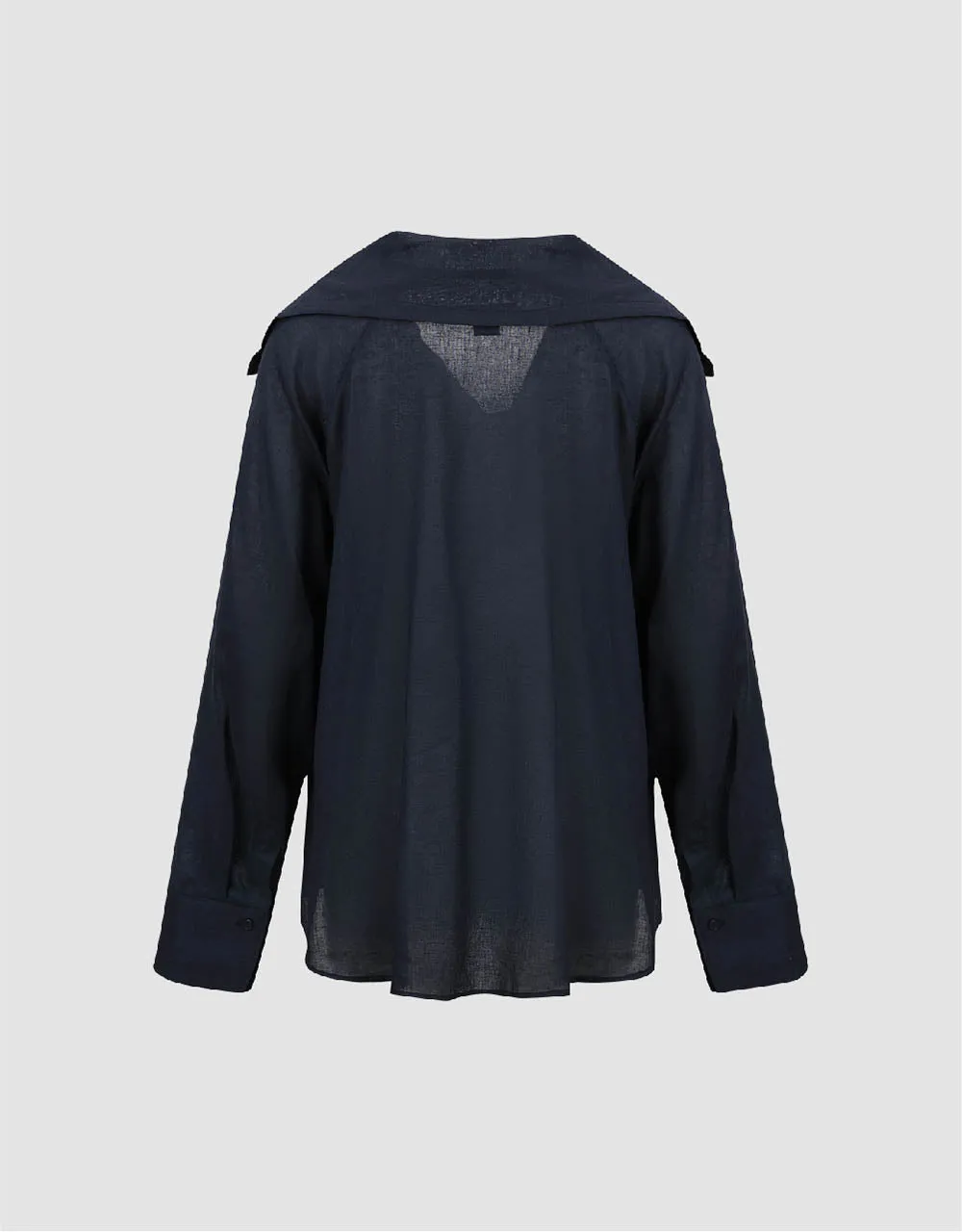 Straight V-Neck Shirt sold by Urban Revivo product image thumbnail 5