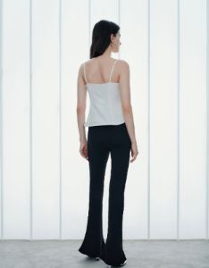 Flare Hem Off-Shoulder Cami Top sold by Urban Revivo