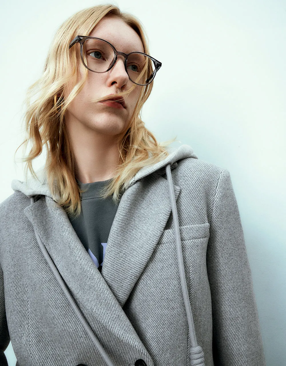 2 In 1 Hooded Blazer Coat sold by Urban Revivo product image thumbnail 5