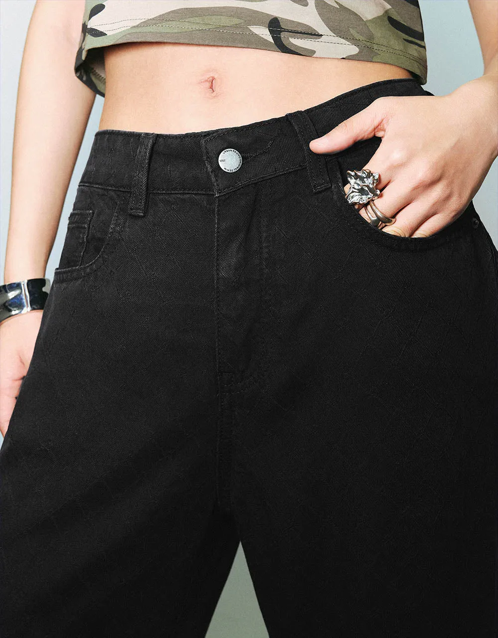 Wide-Leg Jeans sold by Urban Revivo product image thumbnail 5