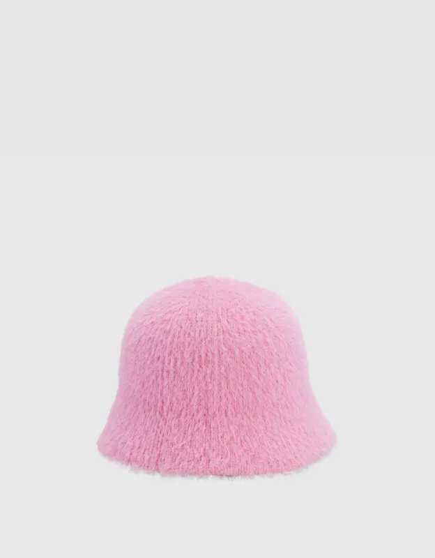 Furry Bucket Hat sold by Urban Revivo