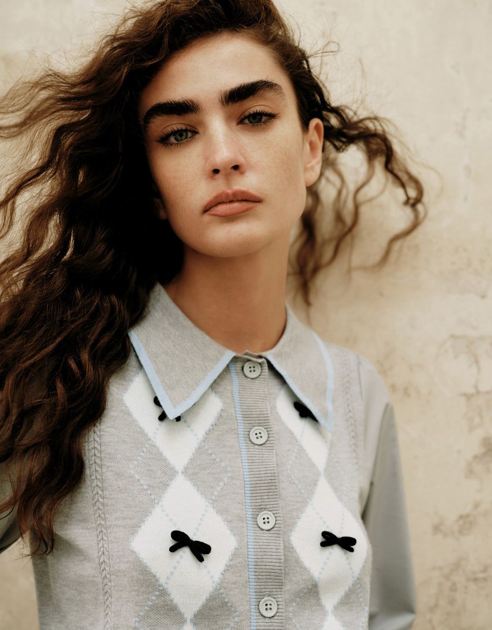 Bow Tie Detail Knitted Cardigan sold by Urban Revivo product image thumbnail 4