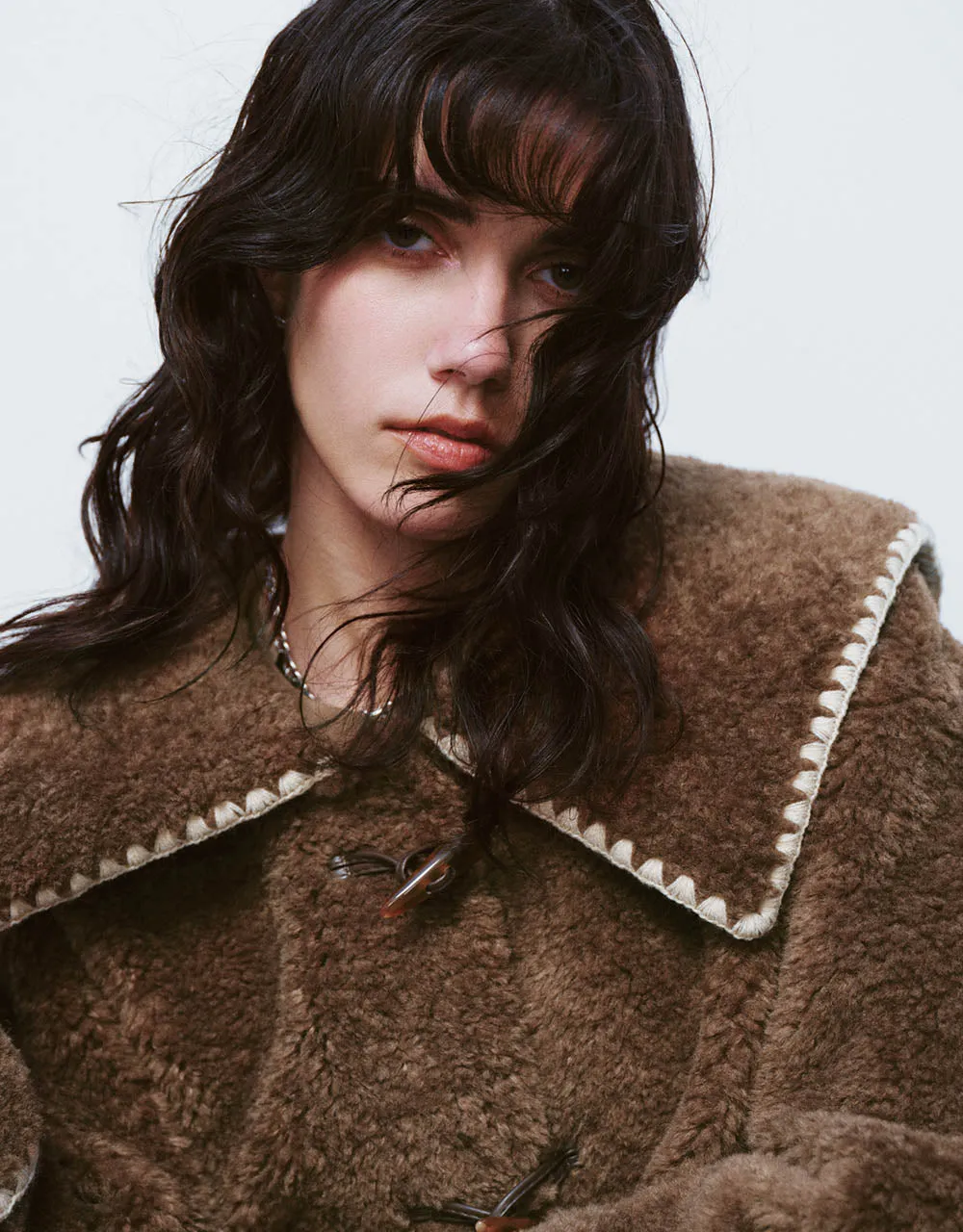 Furry Straight Jacket sold by Urban Revivo product image thumbnail 4