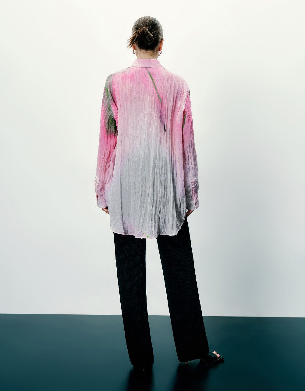 Printed Button Up Lapel Shirt sold by Urban Revivo product image thumbnail 4