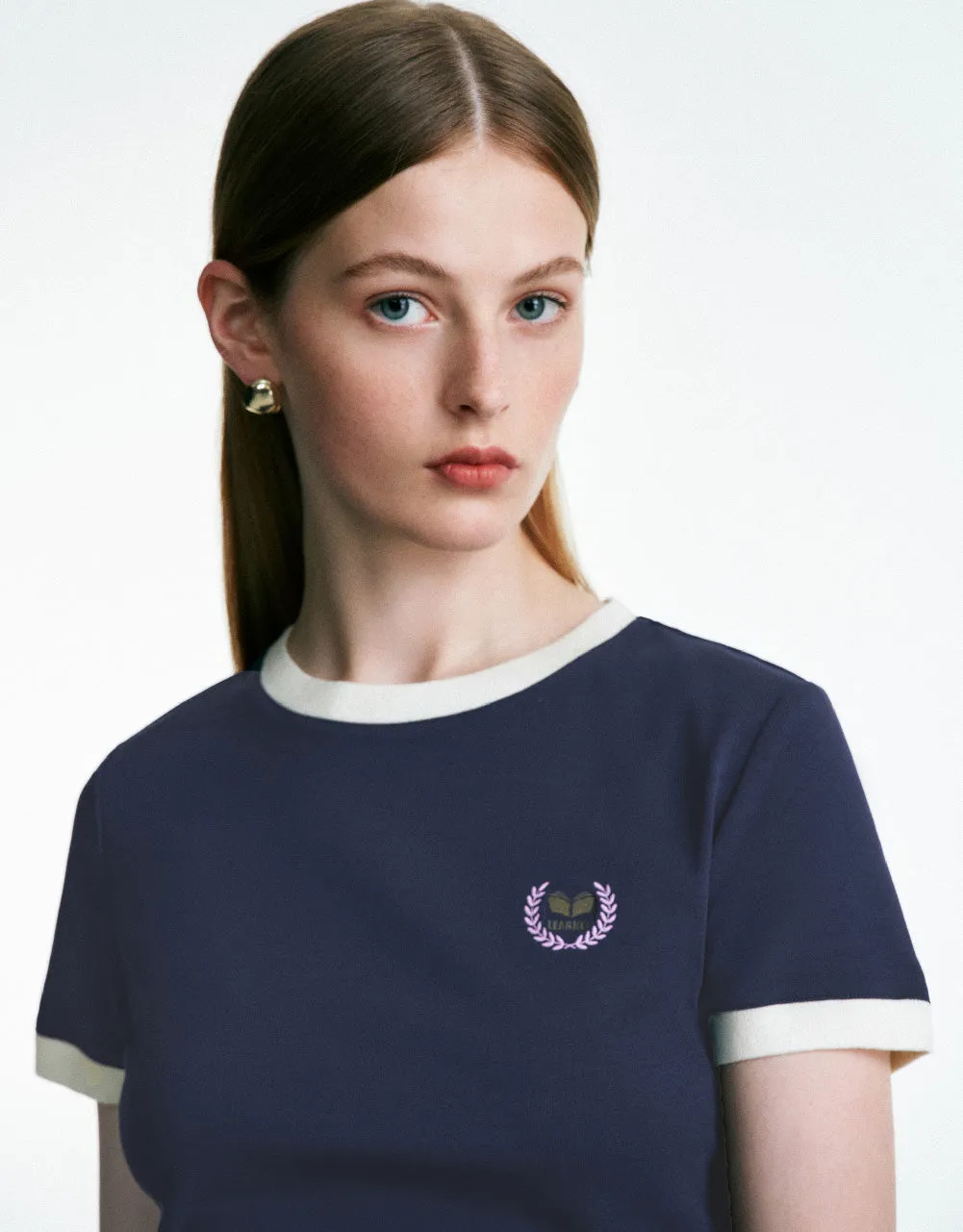 Crew Neck A-Line T-Shirt sold by Urban Revivo product image thumbnail 5