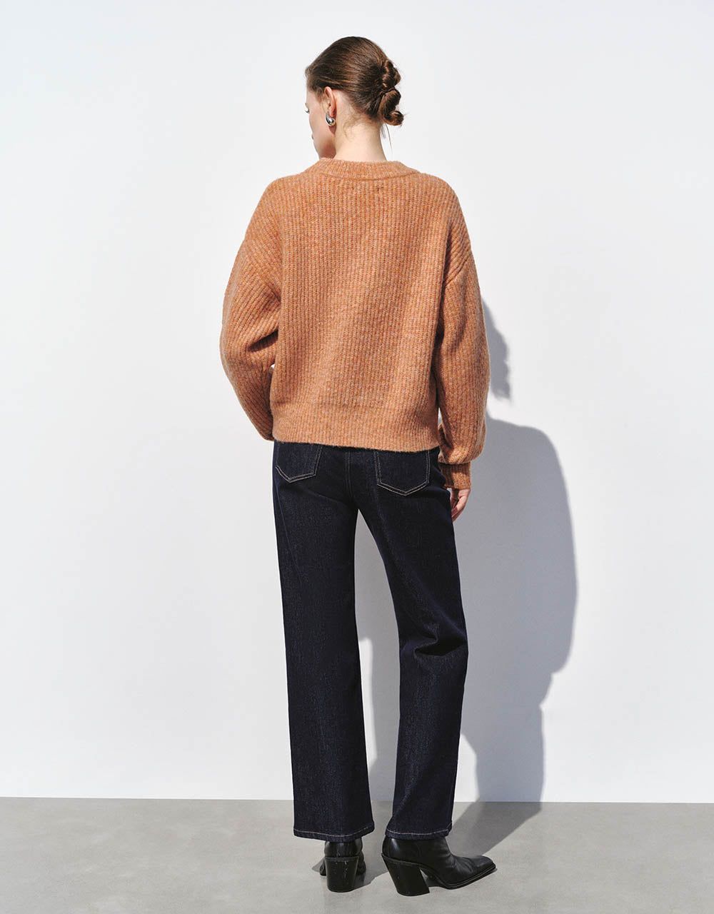 Crew Neck Knitted T-Shirt sold by Urban Revivo product image thumbnail 4