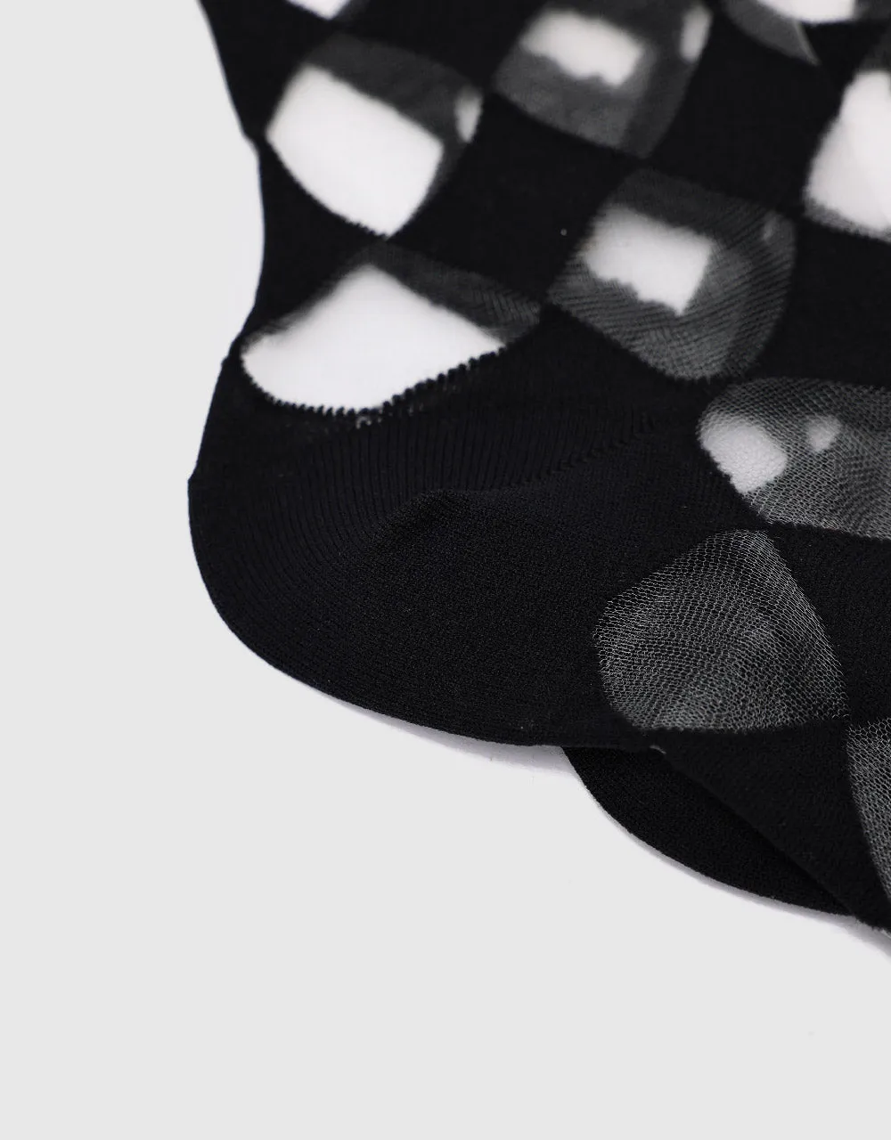 Checkered Sheer Mid-Length Socks sold by Urban Revivo product image thumbnail 4