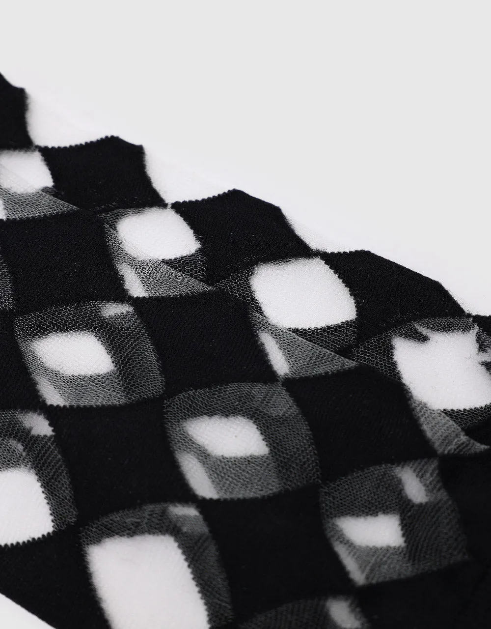 Checkered Sheer Mid-Length Socks sold by Urban Revivo product image thumbnail 5