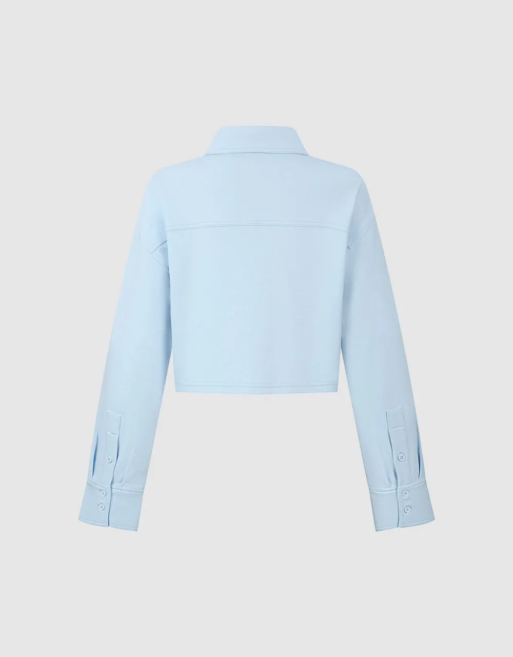 Button Up Straight Shirt sold by Urban Revivo product image thumbnail 5