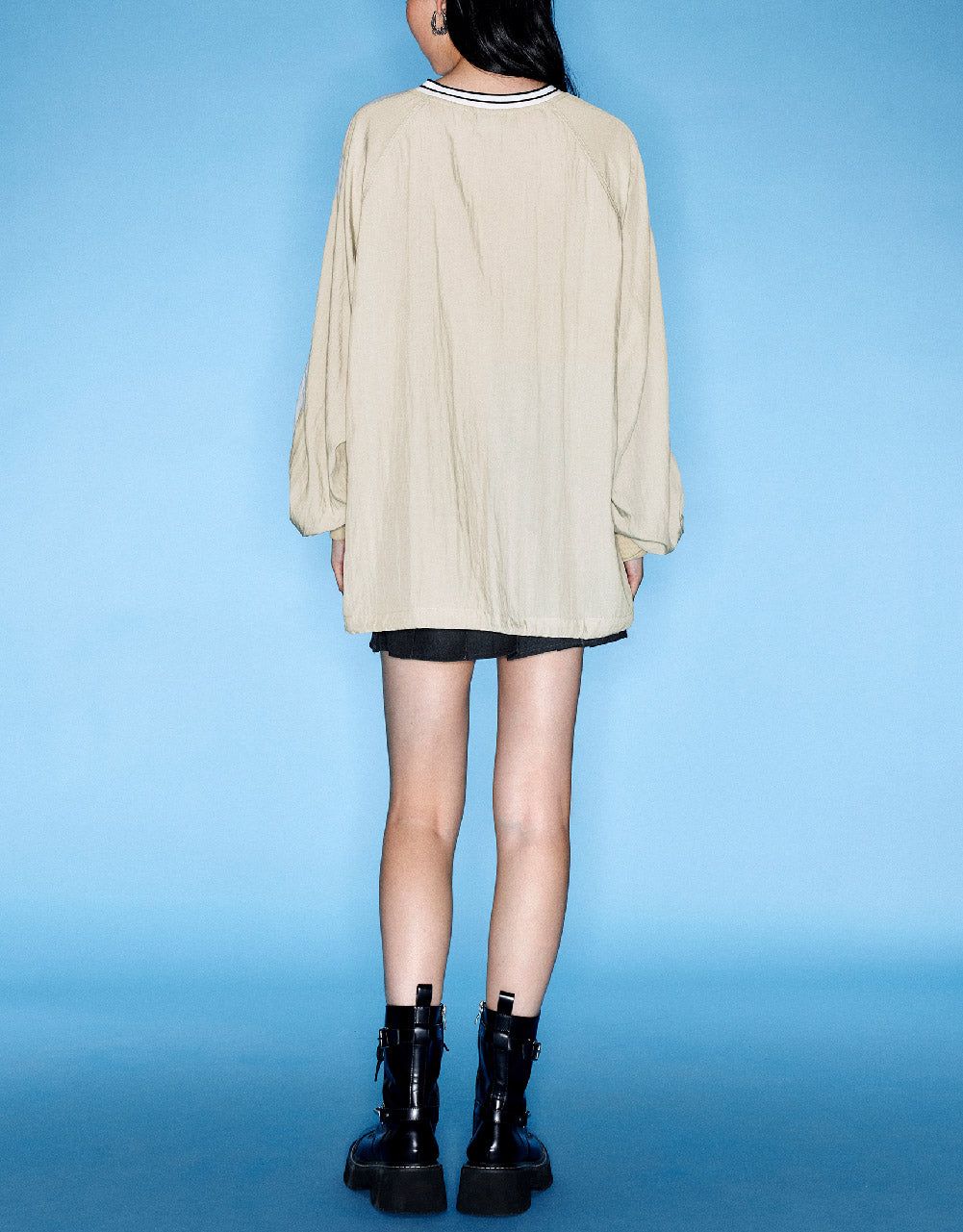 Pleated Mini A-Line Skirt With Belt sold by Urban Revivo product image thumbnail 5