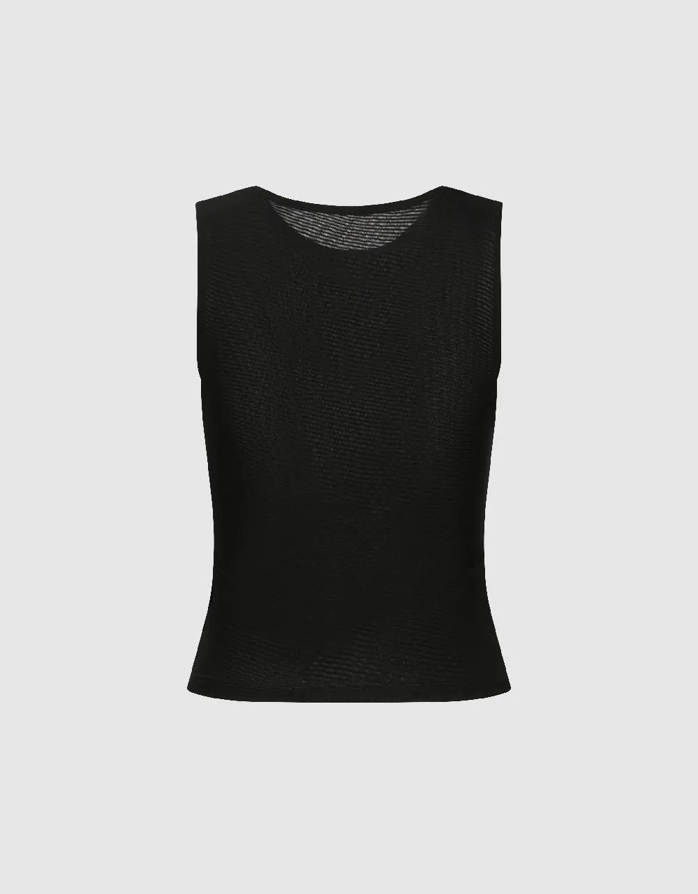 Crew Neck Tank Top sold by Urban Revivo product image thumbnail 5