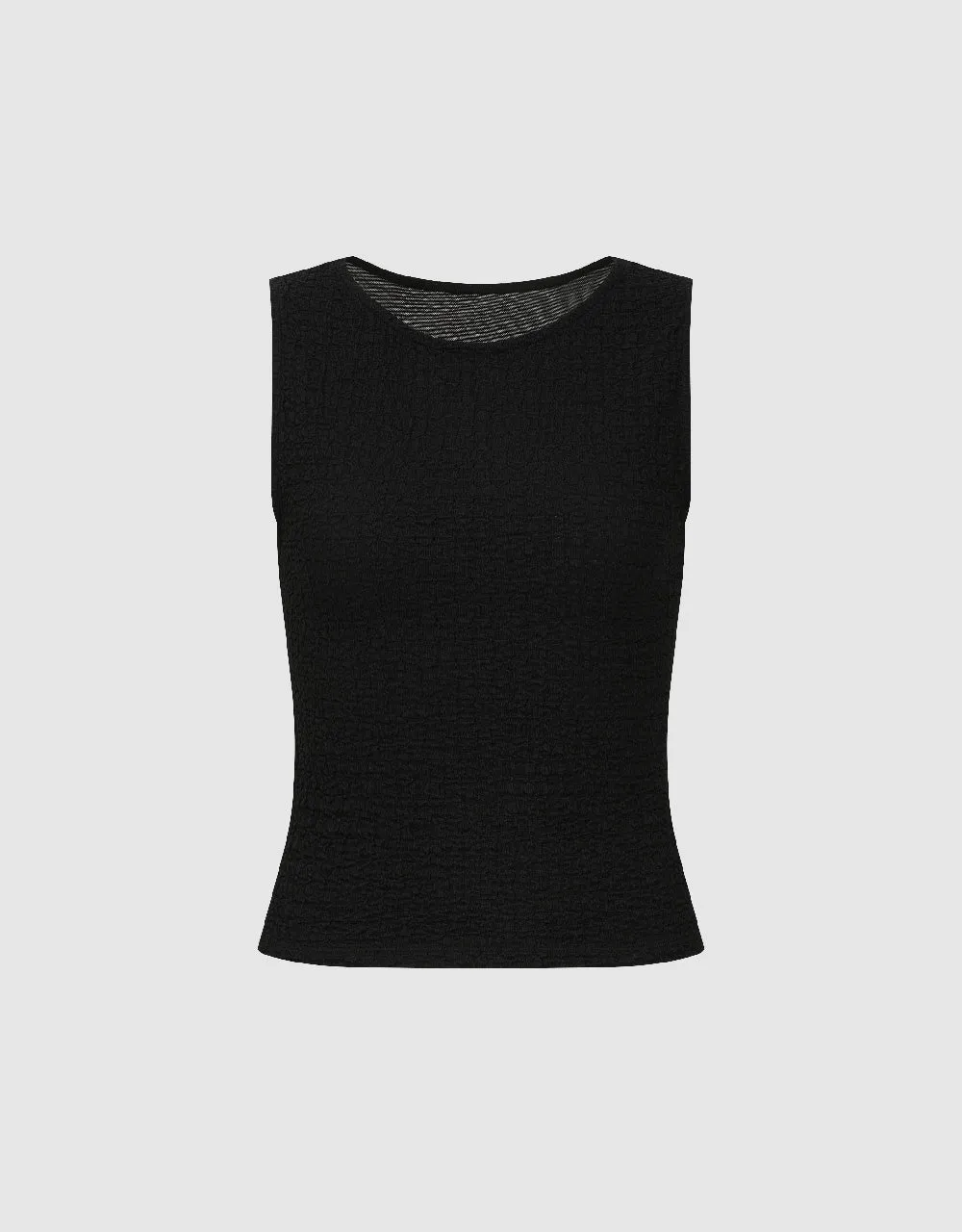 Crew Neck Tank Top sold by Urban Revivo product image thumbnail 2