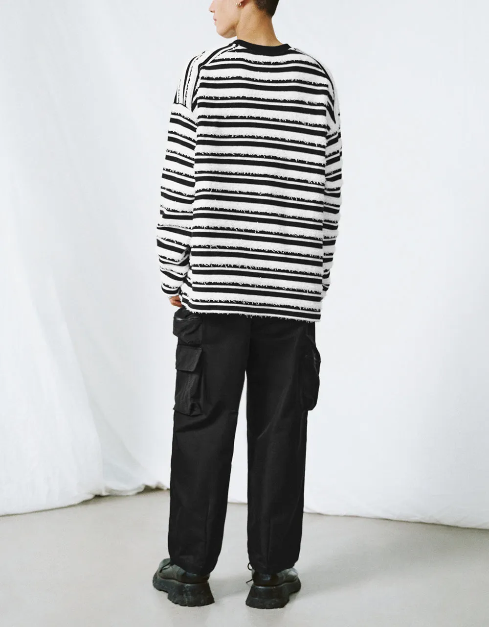 Striped Crew Neck T-Shirt sold by Urban Revivo product image thumbnail 4