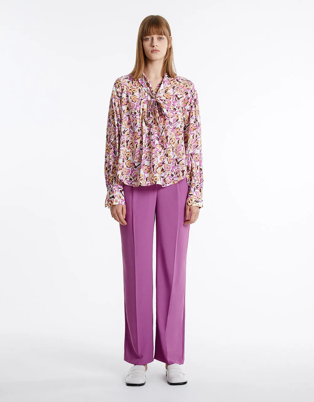 High Waist Straight Pants sold by Urban Revivo product image thumbnail 2