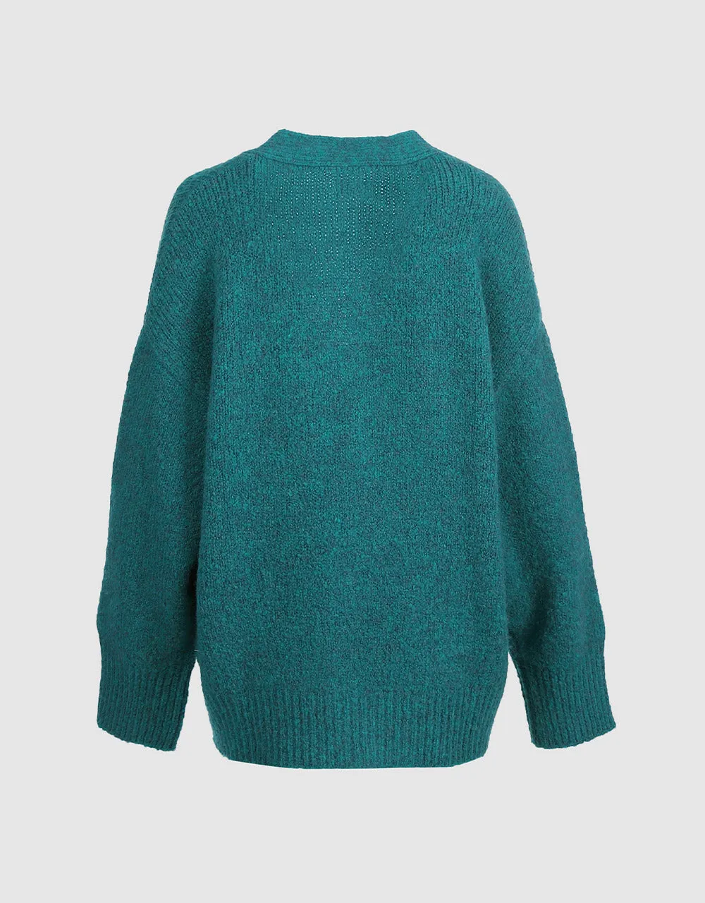 Drop Shoulder Patched Pocket Button Up Cardigan sold by Urban Revivo product image thumbnail 4