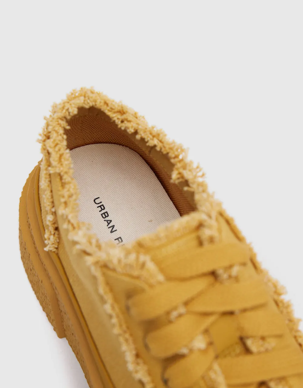 Raw Trim Round Toe Sneakers sold by Urban Revivo product image thumbnail 5