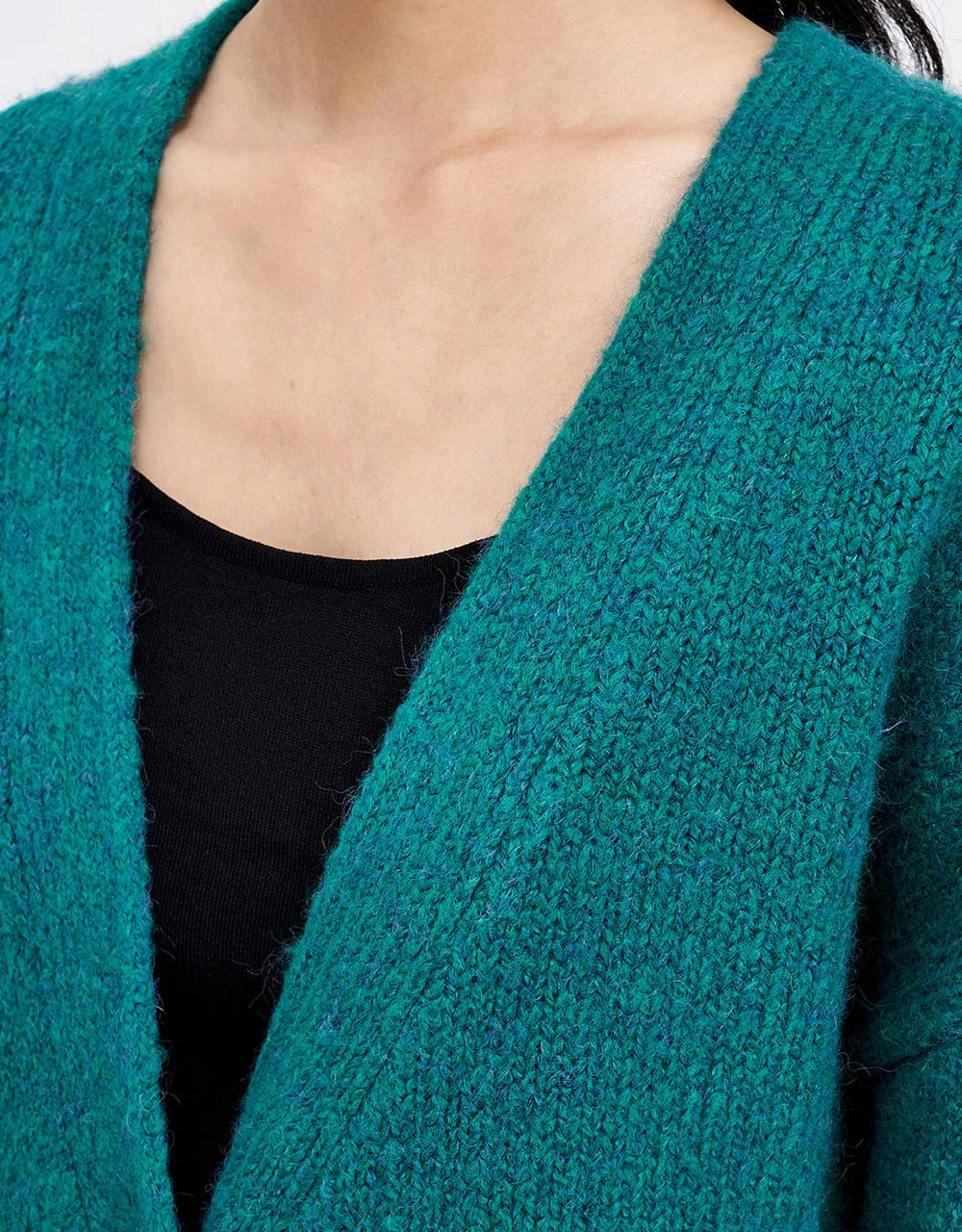 Drop Shoulder Patched Pocket Button Up Cardigan sold by Urban Revivo product image thumbnail 3