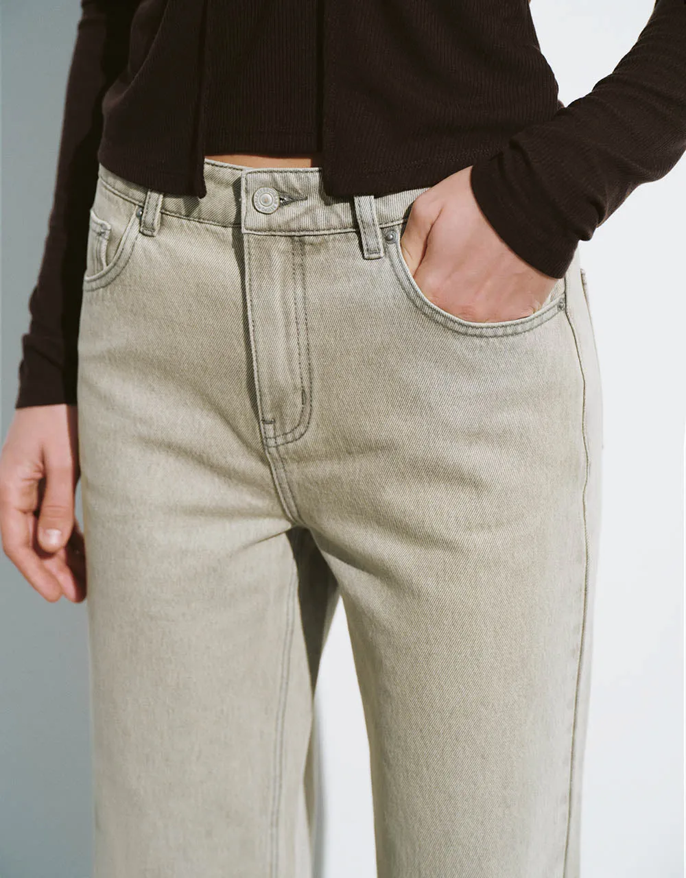 Wide-Leg Jeans sold by Urban Revivo product image thumbnail 5