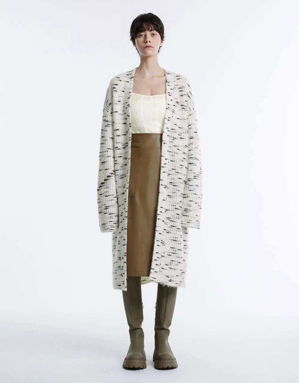 Printed Longline Cardigan sold by Urban Revivo product image thumbnail 5