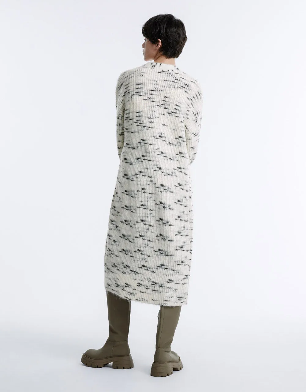 Printed Longline Cardigan sold by Urban Revivo product image thumbnail 3