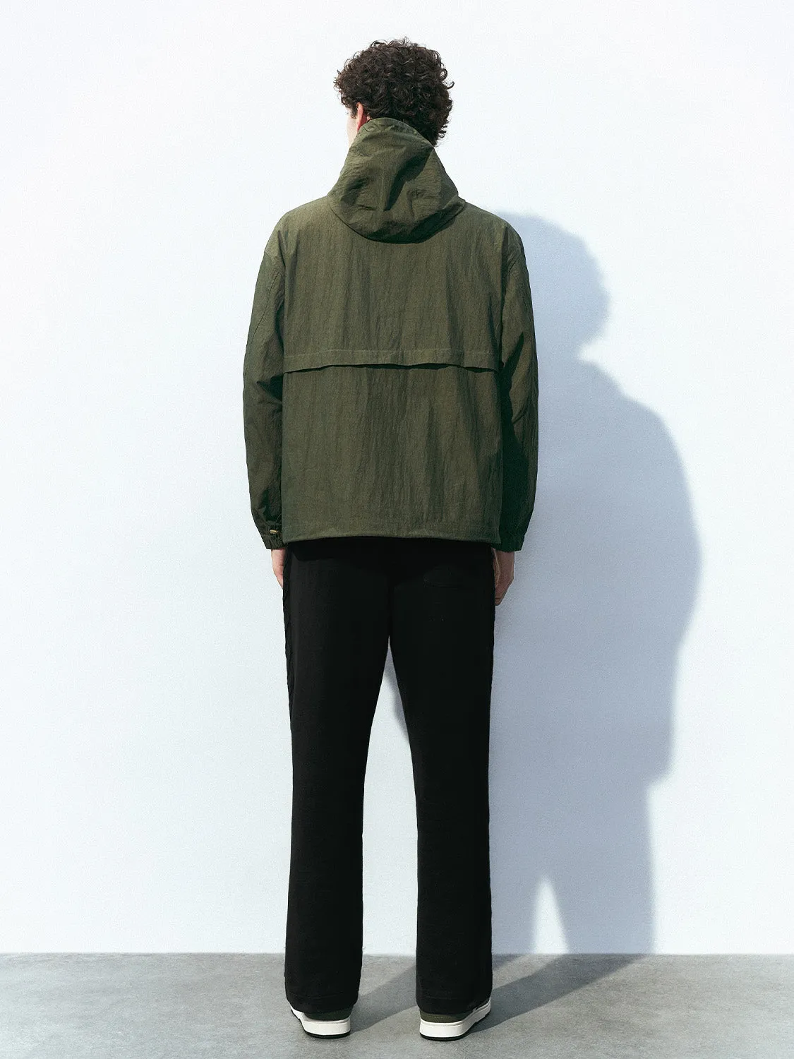 Drawstring Waist Straight Pants sold by Urban Revivo product image thumbnail 4