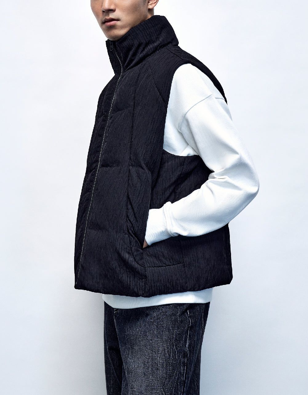 Stand Collar Down Outerwear sold by Urban Revivo product image thumbnail 3