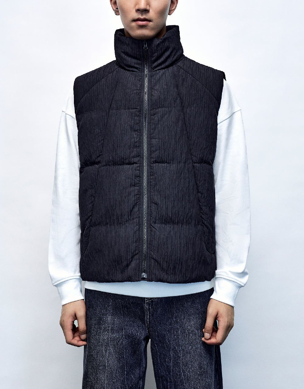Stand Collar Down Outerwear sold by Urban Revivo product image thumbnail 2