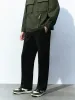 Drawstring Waist Straight Pants sold by Urban Revivo