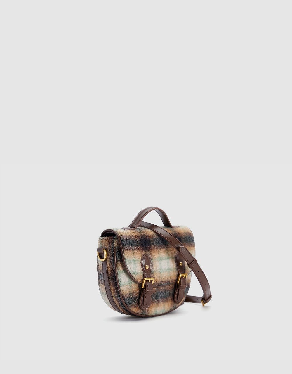 Plaid Furry Shoulder Bag sold by Urban Revivo product image thumbnail 2